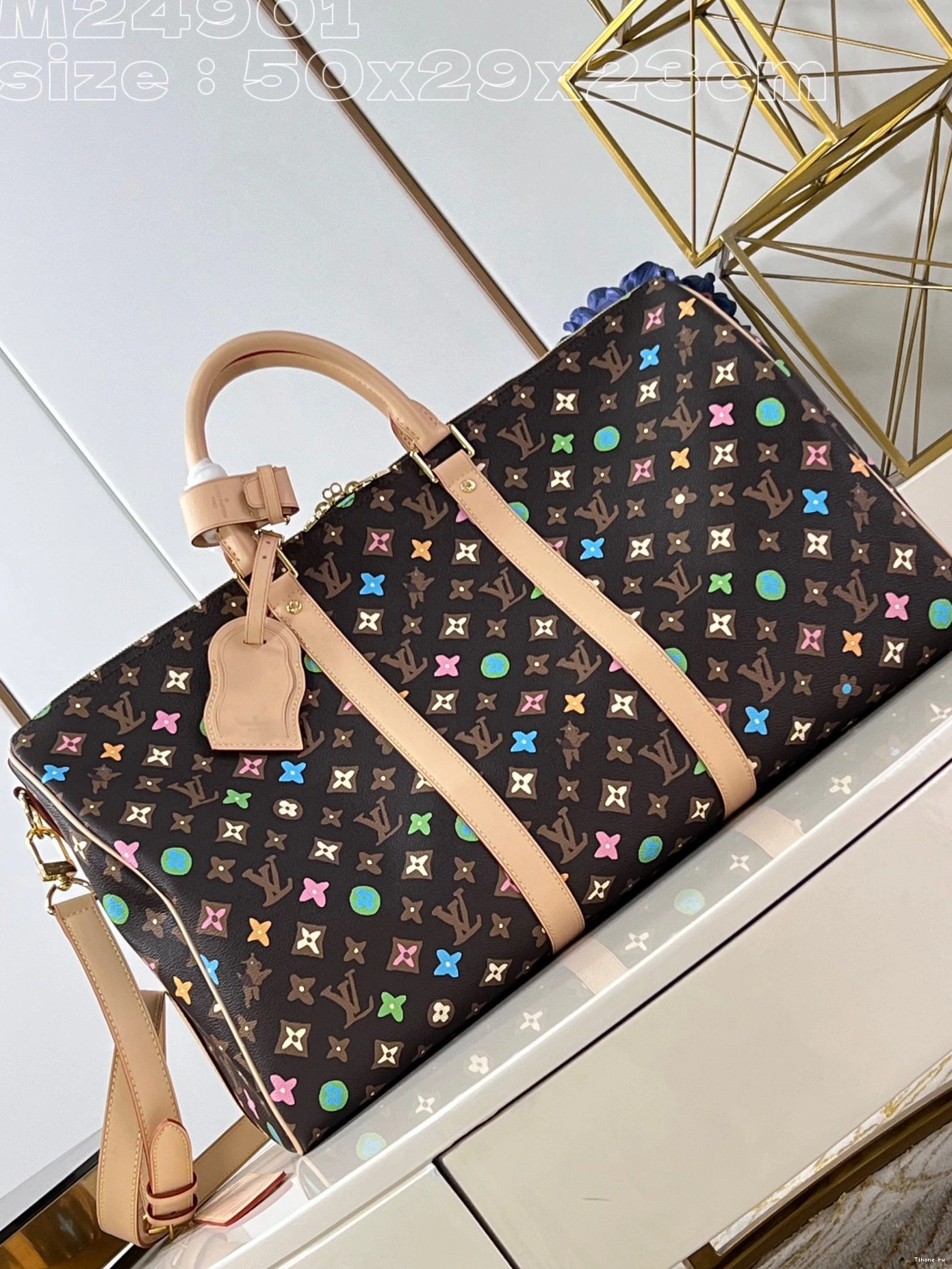 Affordable KEEPALL VUITTON 50 BANDOULIÈRE LOUIS 0818